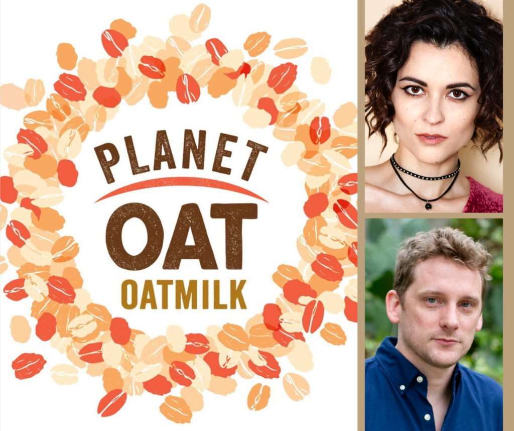 Oat Oatmilk Commercial PB Talent's Elle Lamont and Garrett